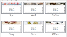 PowerPoint Präsentationen Folienlayout-Katalog 10 01